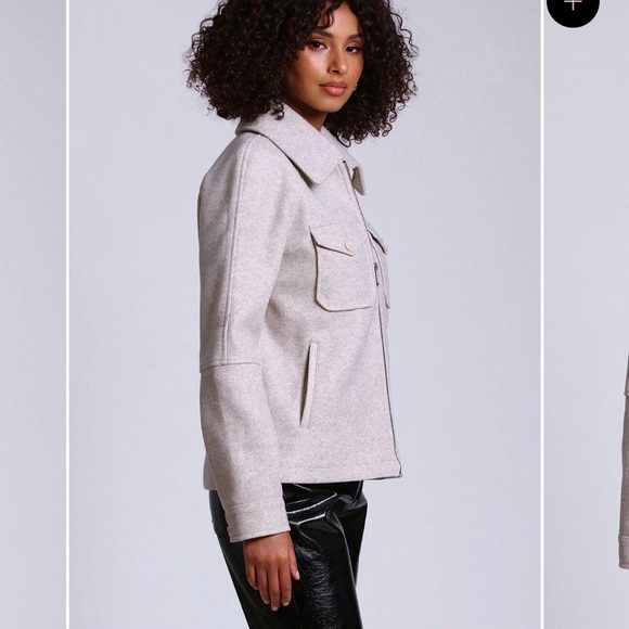 Structured Tan Jacket - Picture 2 of 4